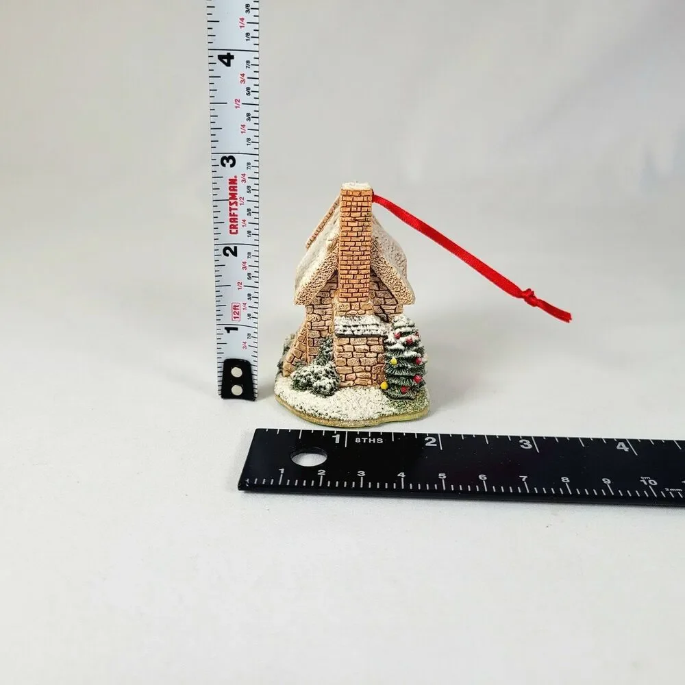 Vintage Lilliput Lane Robin Cottage 1993 Christmas Ornament House Cottagecore